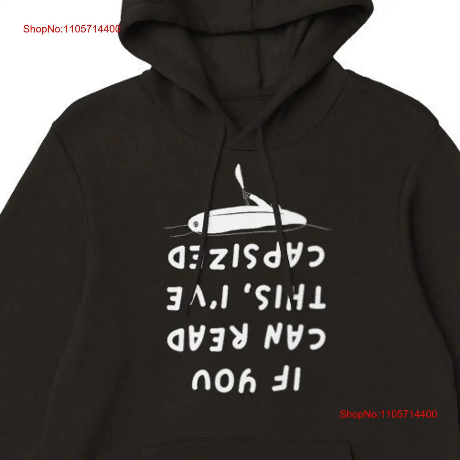 If You Can Read This I ve Capsized Kayaking T Shirt Funny Kayak Whitewater Adventure Pullover vintage Washed Casual Stylish
