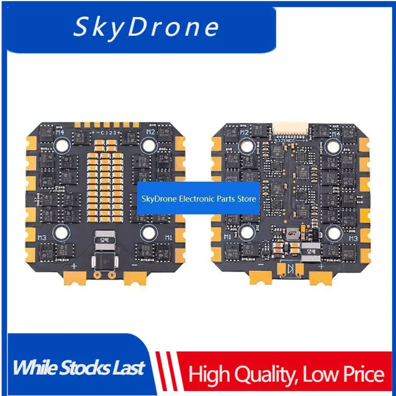 SkyDElLC-80A+F405/F722 STACK For 13Inch FPV Drone High-Performance Flight Controller & ESC Combo 4-6S Input For Advanced Drones