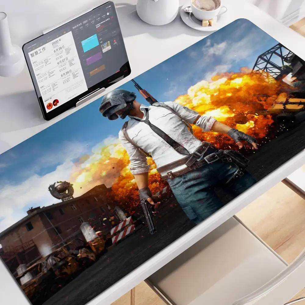 

Pubg Battlegrounds Mouse Pad Cartoon Lockedge Large Gaming Pad Computer Gamer Keyboard Mouse Mat Desk Mousepad for PC Desk Pad