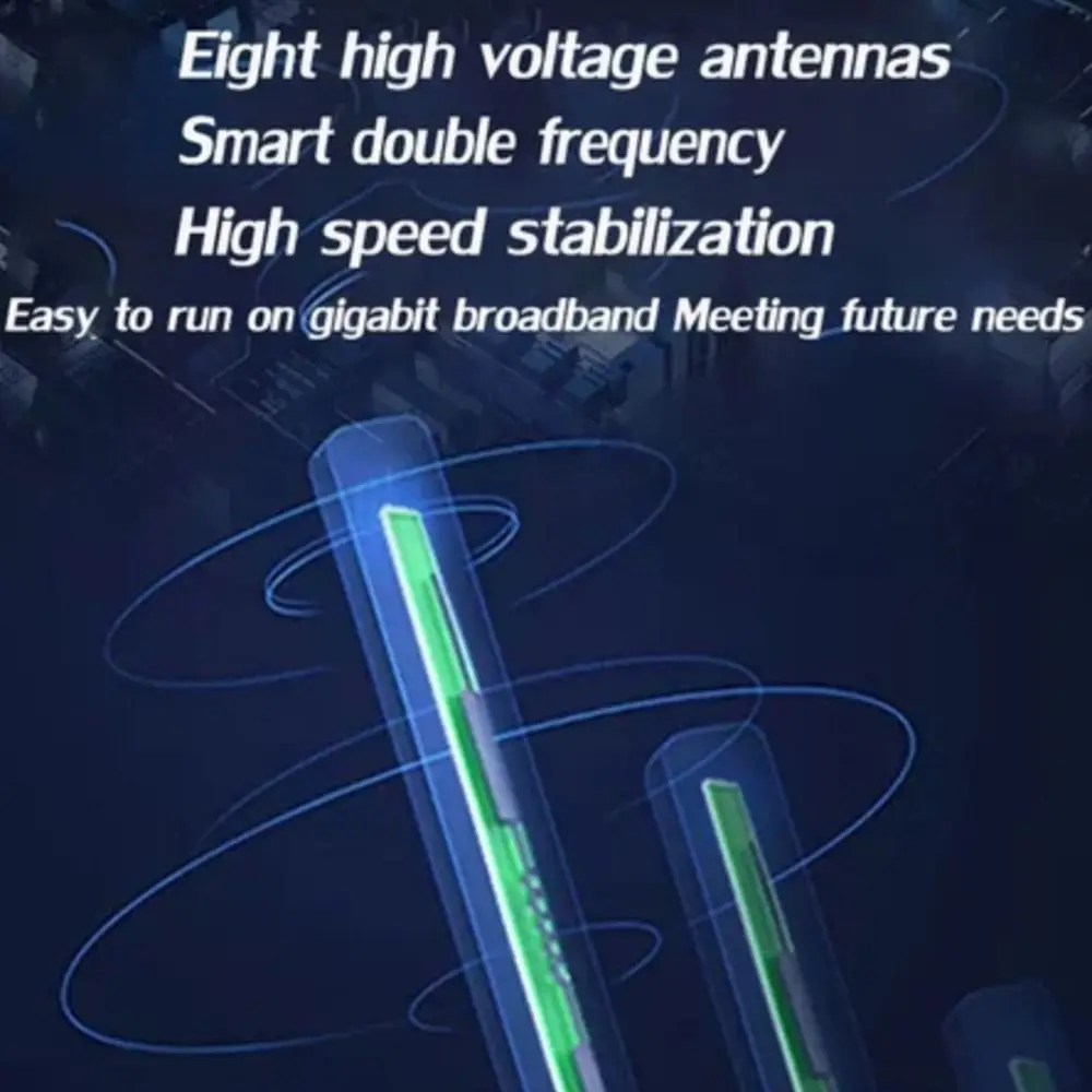 286Mbps New Modem Sim Card 8 Folded Antennas Unlimited Data 4G High Speed Support Hotspot Wireless Router WiFi 6