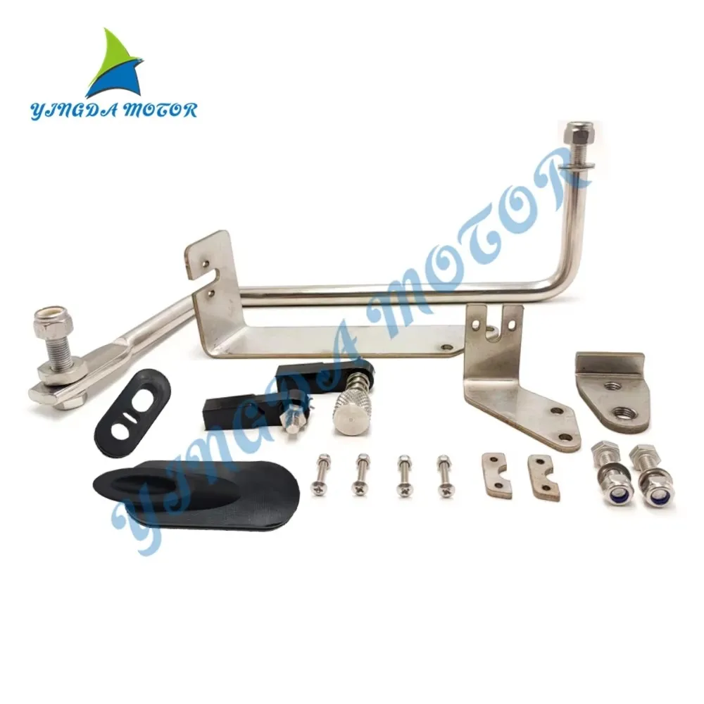3G2-84905-0 Vordere Bedienungszubehör-Hülse Gashebelhalterung für Tohatsu / Mercury 15HP M15D2 Außenbordmotor – Detail 3