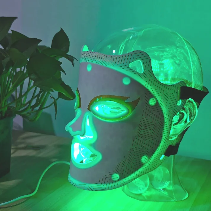 Why Settle for Stiff Masks? Soft Silicone LED Face Mask with Neck Light, Wireless for Daily Skin Rejuvenation