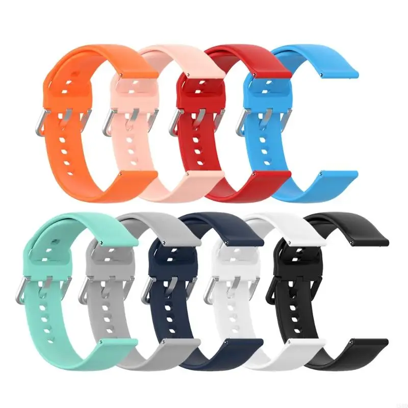 

A9BD Silicone Replacement Watch Strap for ID205L for Smart Watch Band Waterproof Adjustable Wrist Bracelets Watch