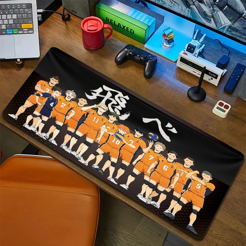 H-haikyuu Project Sekai 2024 Birthday Full Character 25-ji Nightcord de Mouse pad Table Mat Gaming XXL Anime Mousepad Keyboard D