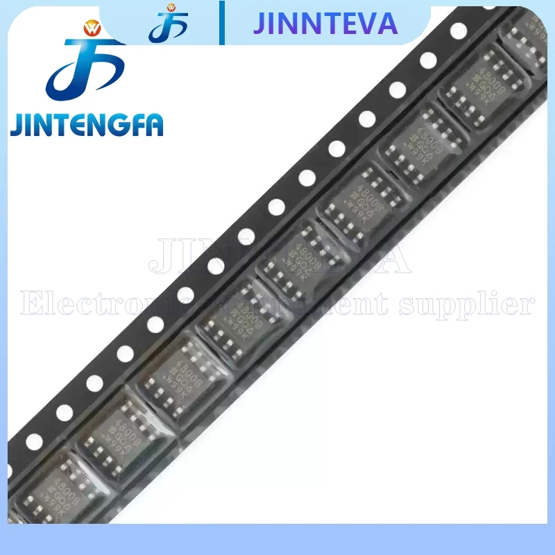 20PCS SI4800BDY-T1-GE3 4800B SOP-8 SI4800BDY SI4800 30V 6.5A 1.3W SMD N-Channel Reduced Qg Fast Switching MOSFET IC