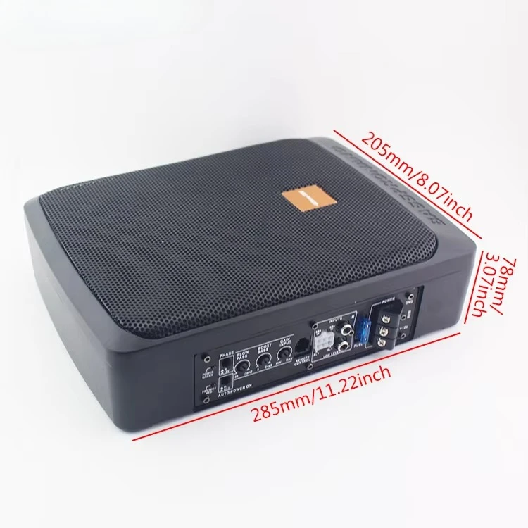 Spot New Style  Professional Mini Powerful Bass Rms Car Audio Active 12V 6*9 Inch  Speaker Slim Subwoofer Under Seat