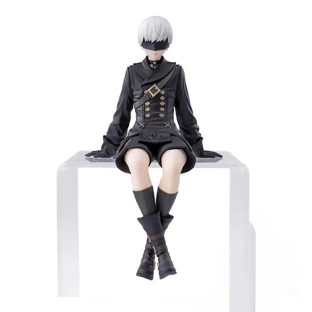 Nier Automata 2B A2 9S Sitting Position Game Figure