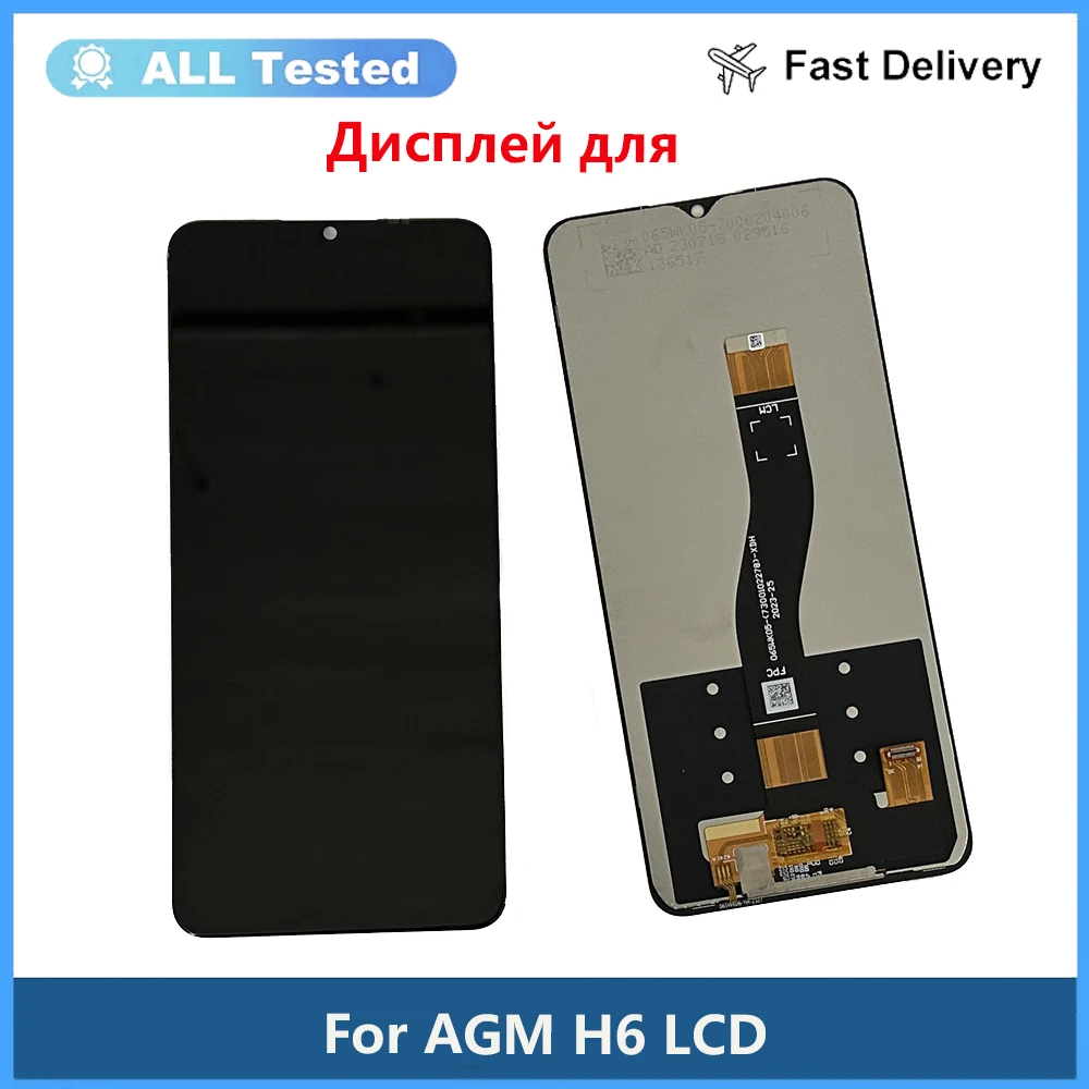 6.5''LCD Touch Screen Digitizer Assembly Replacement,LCD Replacement Parts+Tool,New,100% Original Tested For AGM H6