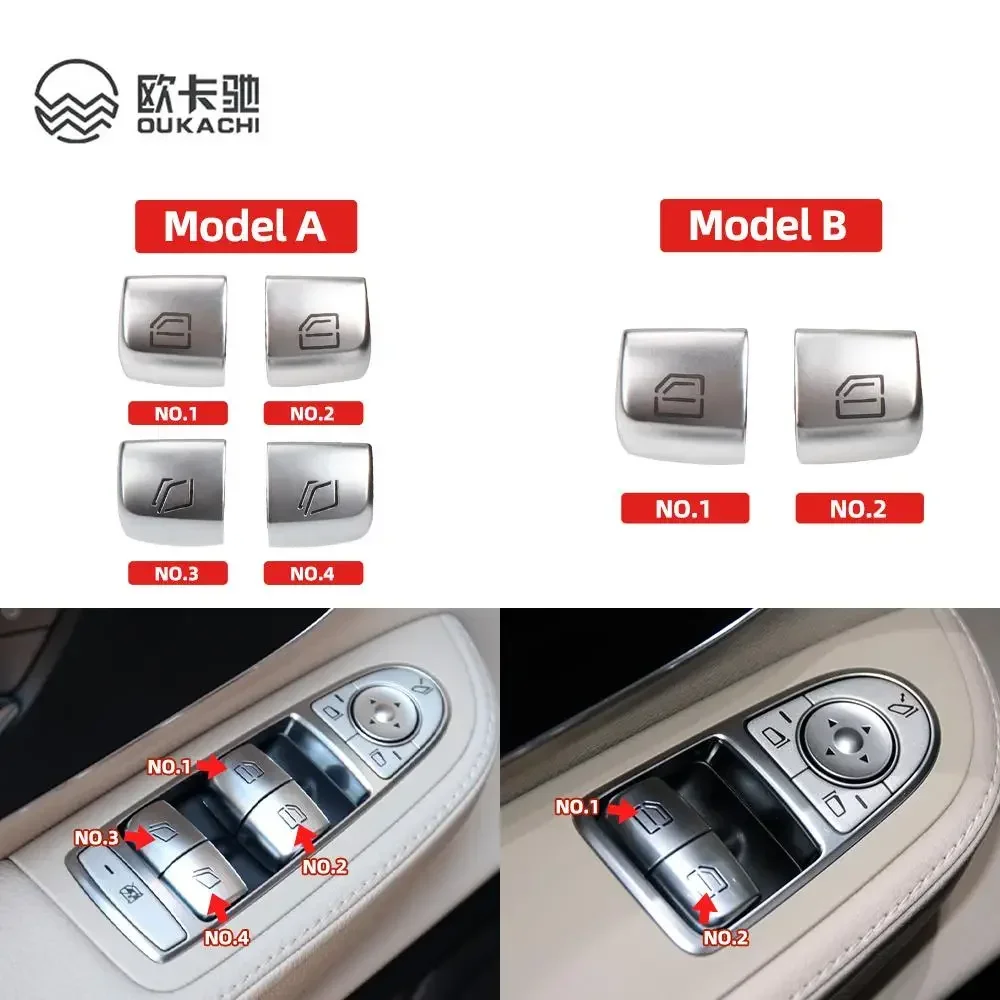 

Car Master Window Switch Repair Button Cover Door Glass Control Switch Key Cap For Mercedes Benz Vito Viano W447 2059050302