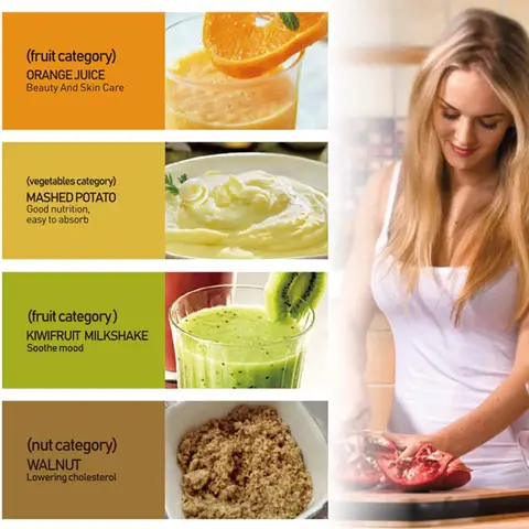 Sonifer stavmixer med stavmixer 200 W med avtagbar bas och hackare för juice, sylt och krossad is 8 best sales stabmixer - №5