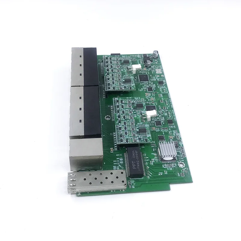 16-port 10/100M POE 48V(250W-300W) 802.3AT/AF switch with 2 1000M UPLINK NVR Ports with 1 SFP 1000M