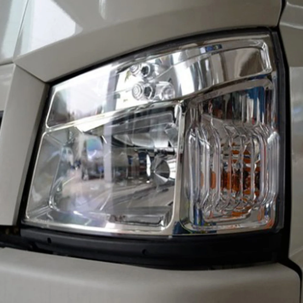 For JMC Kaiyun Front Headlight Cover Transparent Lamp Shade Headlamp Shell Lens Plexiglass Replace Original Lampshade