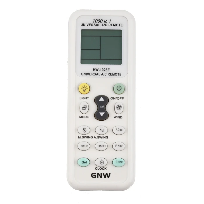 Universal LCD A/C Remote Control For HW-1028E RC 433 mhz Frequency Air Condition Controller Dropshipping Wholesale