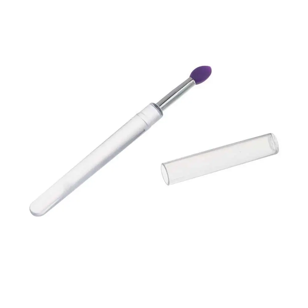 Strumenti cosmetici da donna Ombretto Correttore Pennelli per labbra con cappuccio protettivo Applicatori per rossetti Pennelli per trucco Pennelli per maschera per labbra