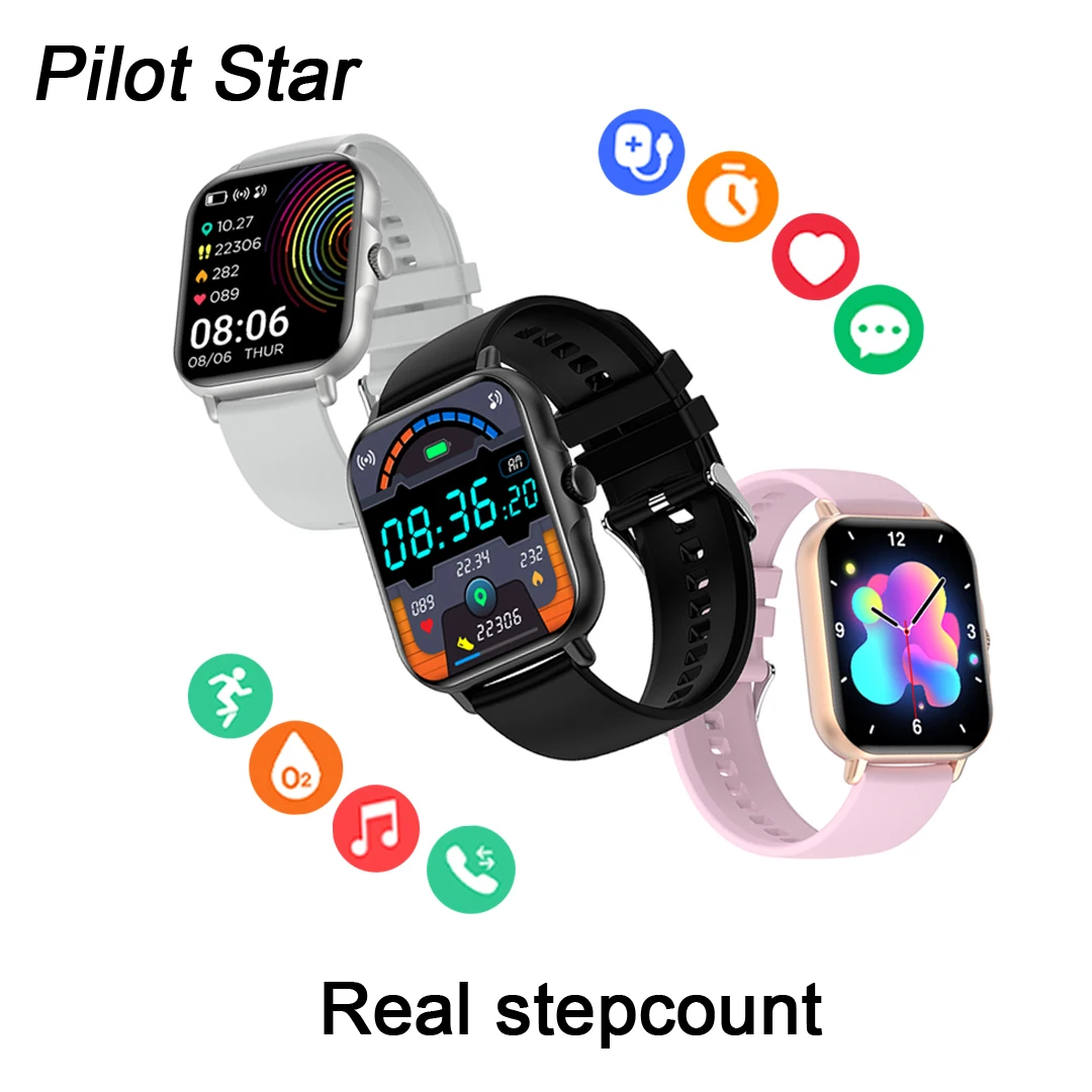 Smartwatches For Men Women Bluetooth Call 1.83