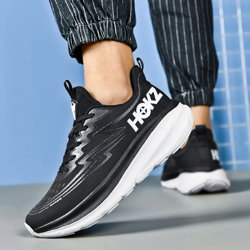 

Мужские кроссовки для бега с амортизацией, нескользящие, класса люкс, дышащие, сетчатые, для тренировок, для бега, для активного отдыха, парные, внедорожные.