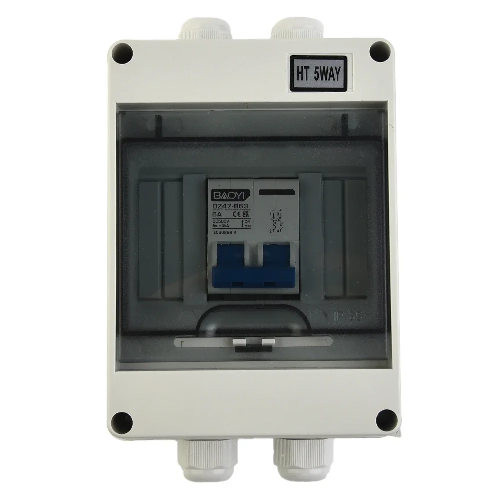 

High Quality PV Disconnect Box DC500V Solar System Isolator Switch 16A Circuit Breaker for Exceptional Functionality