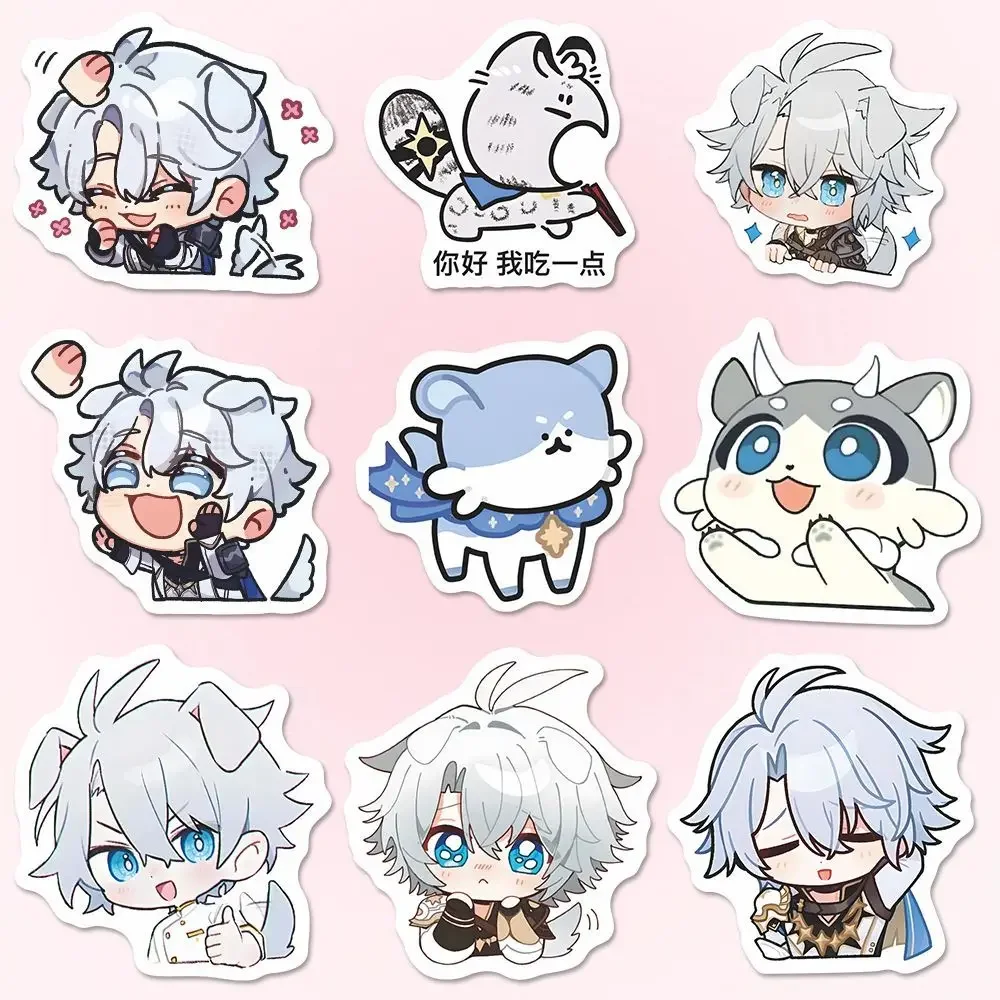 Honkai:Star Rail Phainon sticker Patch 3D Nail Art Sticker DIY Nail Art Ornament and Cute Mini Goo Card Stickers