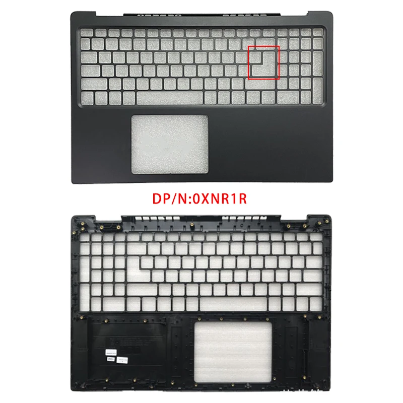 Accessoires de remplacement pour ordinateur portable Dell Tystro 15 5590 V5590, couverture arrière LCD/astronomique/charnières/clavier avec LOGO 0XNR1R 065VPW