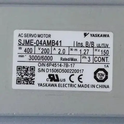 

SJME-04AMB41 Brand New Servo Motor，SJME 04AMB41，In Stock