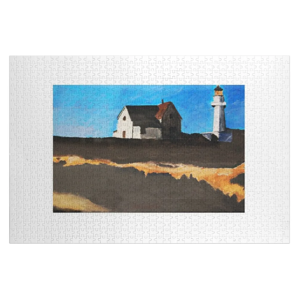 Lighthouse Jigsaw Puzzle Customized Kids Gift Personalized Wooden Name Photo Puzzle