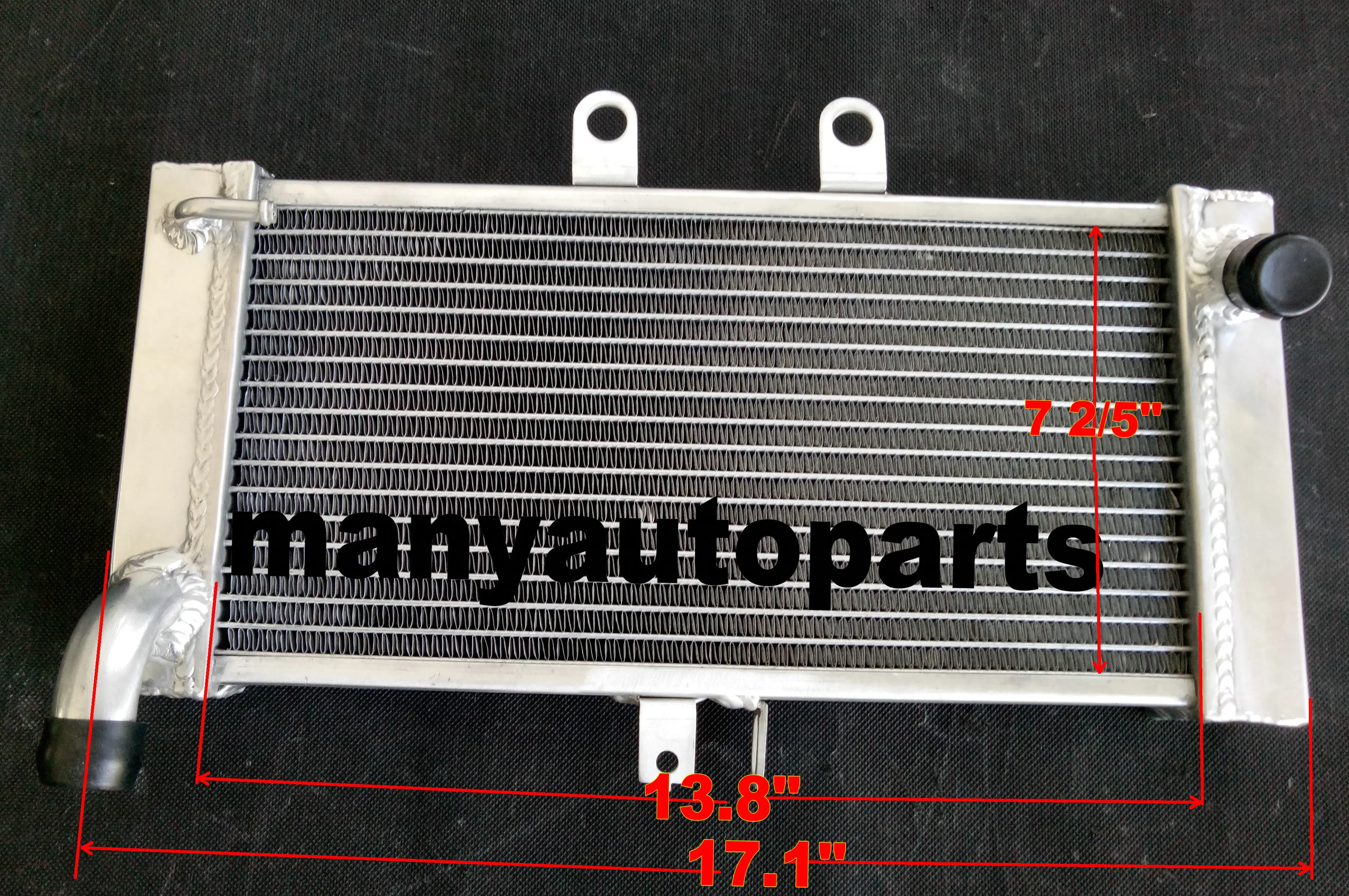

Aluminum Radiator for Suzuki GSF1250 Bandit ABS 2007-2014 GSX650F 2008-2016 2009