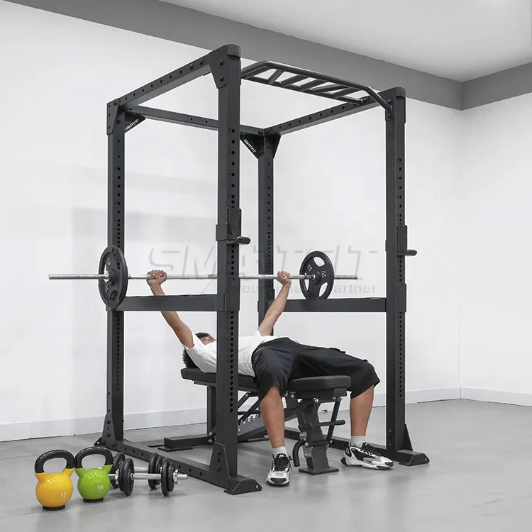 Heim-Fitnessgeräte, kommerzieller Squat Power Rack-Gewichtskäfig