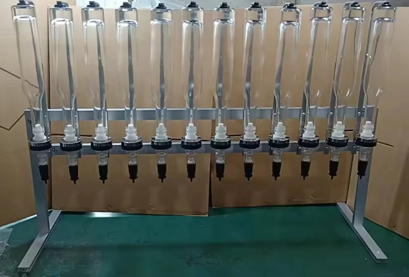 Original Scent Bar Experience Table Metal Stand 6/8/12 Heads 375/500ml Personalization Perfume Dispenser with Pressing Sprayer