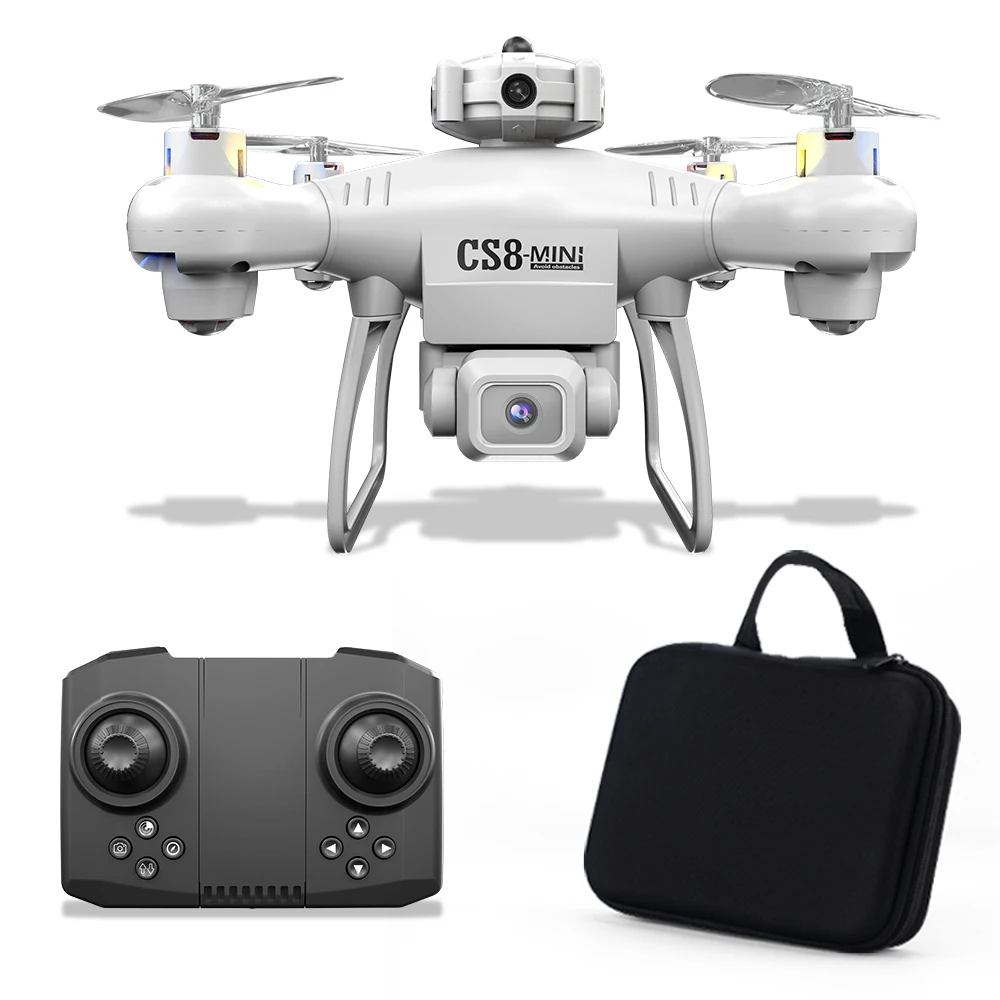 

RC Mini Drone 4k Dron Quadcopter CS8MINI Obstacle Avoidance UAV Aerial 4 Axis Aircraft Remote Control Aircraft Toys for Boy Gift