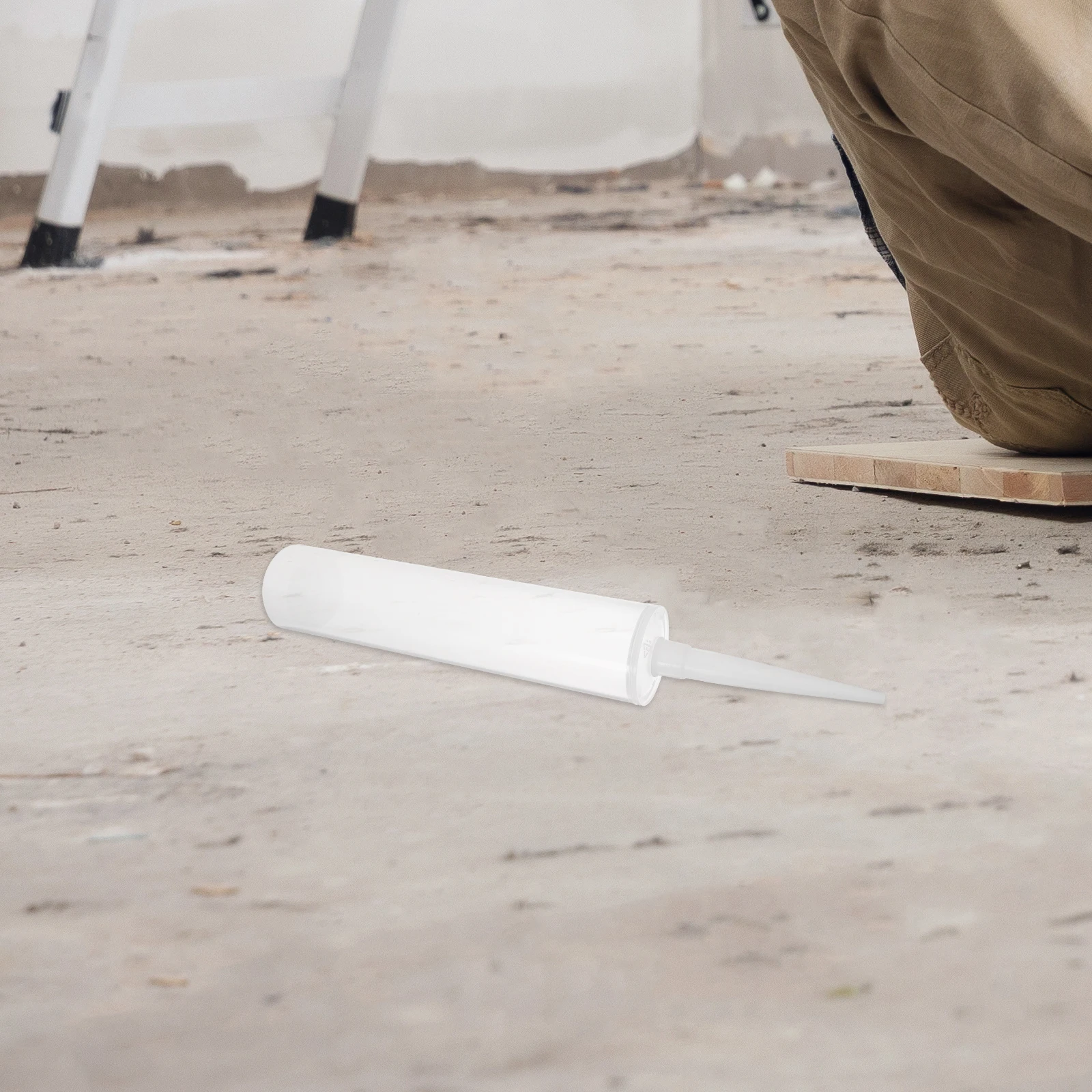 

3Sets Transparent Plastic Caulk Tubes Reusable Empty Sealant Bottles for Home Repairs Cracks Tiles Caulking Tube Refill