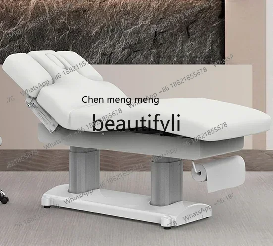 

Z189 Y Полностью электрическая массажная косметическая кровать с четырьмя двигателями, профессиональная спа-уходная высококачественная кровать из искусственной кожи
