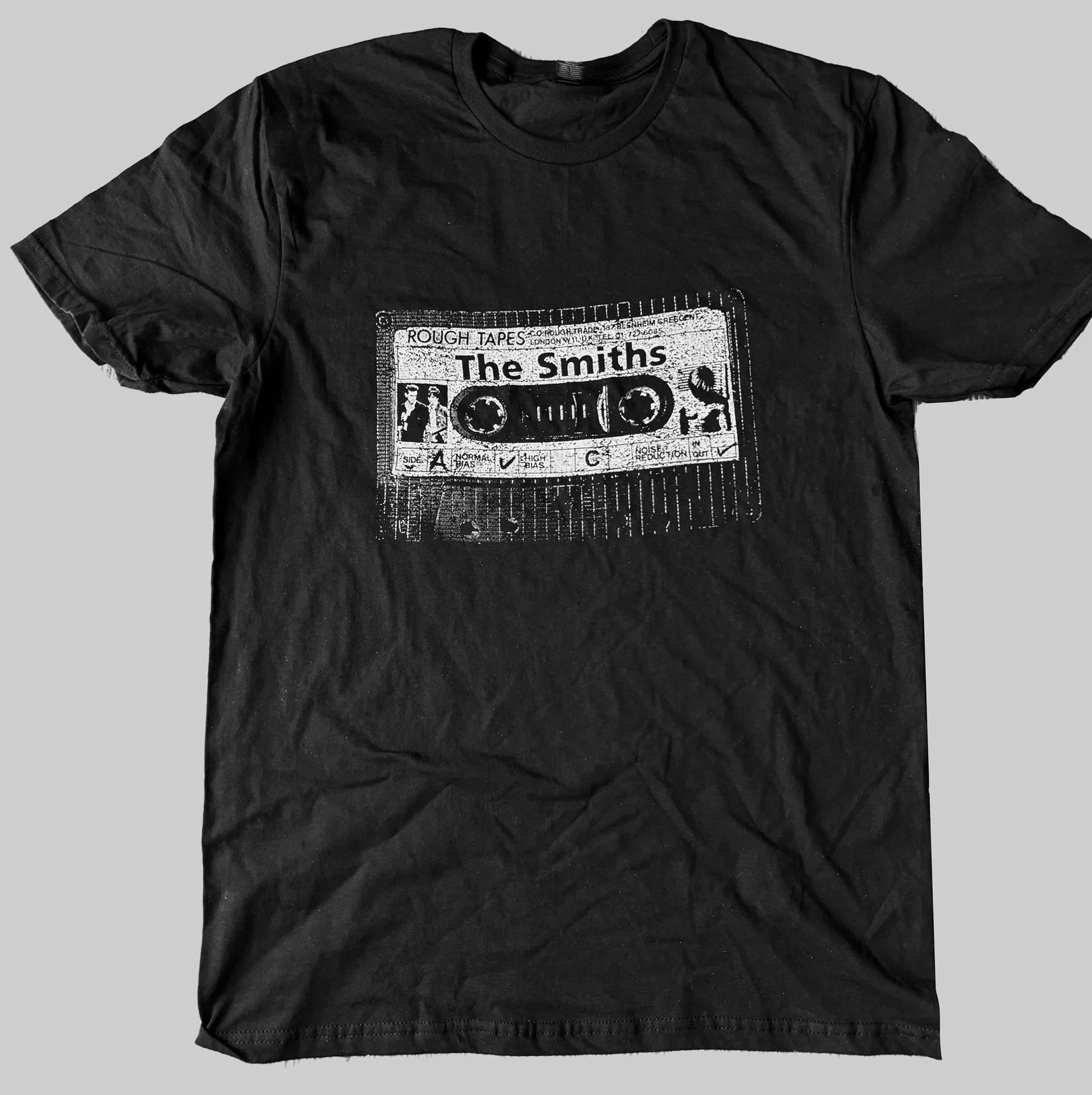Summer Women's Retro The Smiths T-shirt Pure Cotton and Breathable Short Sleeve Streetwear Oversized Loose Casual