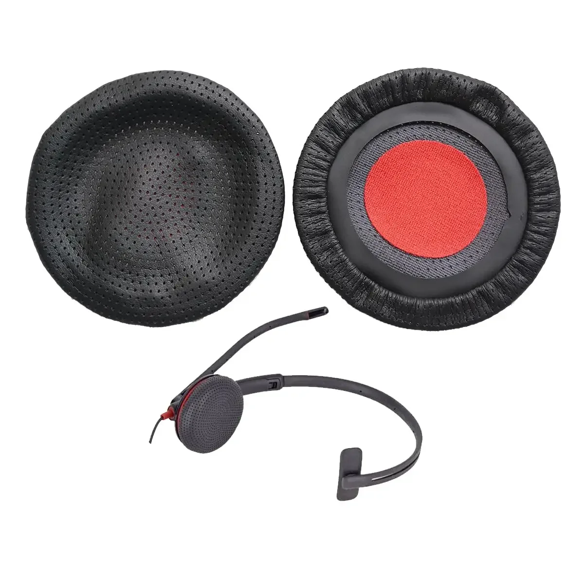 Almohadillas para los oídos V-MOTA Blackwire 300 DA, compatibles con Plantronics Blackwire C325.1/3251-M/315/315T/315.1-M/325/200's y C300's (1 par)