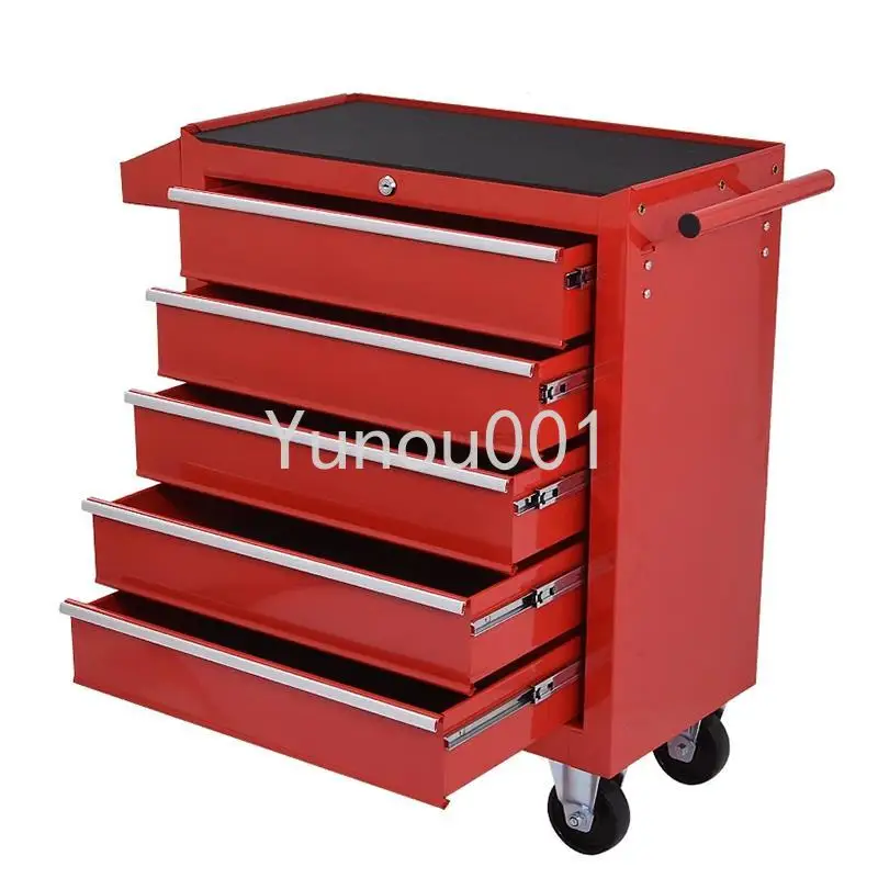 DA-25 5 Drawer Storage Toolbox Trolley Workshop Hardware Mobile Multifunctional Car Maintenance Toolbox