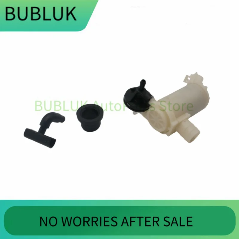 76846-TF0-003 Windshield Washer Pump with Grommet for Honda Civic CRV Accord Fit City Insight Odyssey Element Water Spray Motor