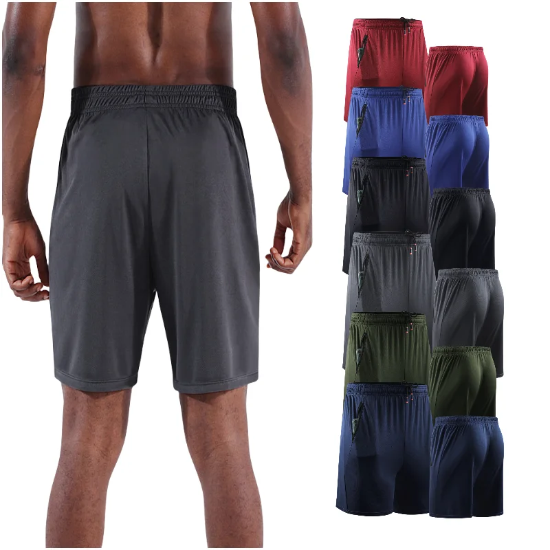 

Sports Shorts Men's Running Quick-drying Fitness Trendy Casual Pants Loose Training Thin Summer Beach Basketball Pants