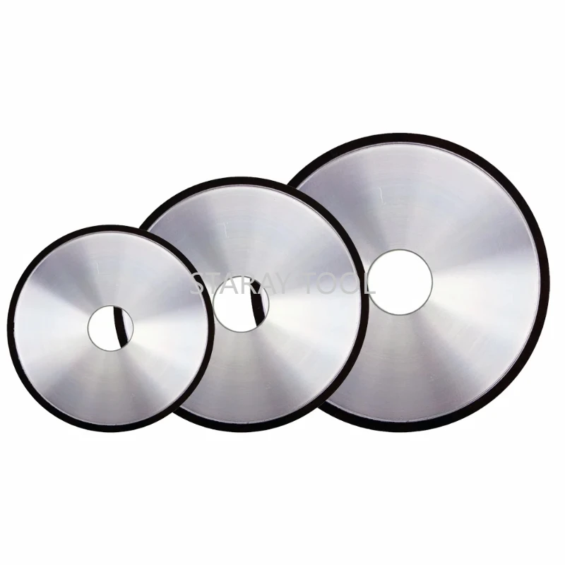 Diamond Grinding Wheel Flat Parallel for Milling Cutter Alloy Tungsten Carbide Steel Ceramic Glass Jade Abrasive Disc