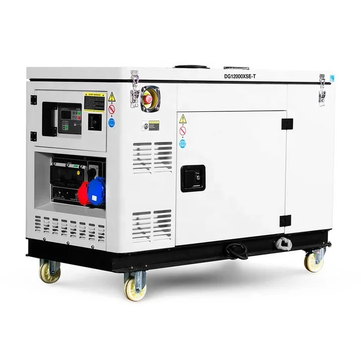 50 Hz/60 Hz wyjątkowo cichy generator diesla 10kw chłodzony wodą 10kva izolacja akustyczna diesla generator chłodzony wodą 20kva