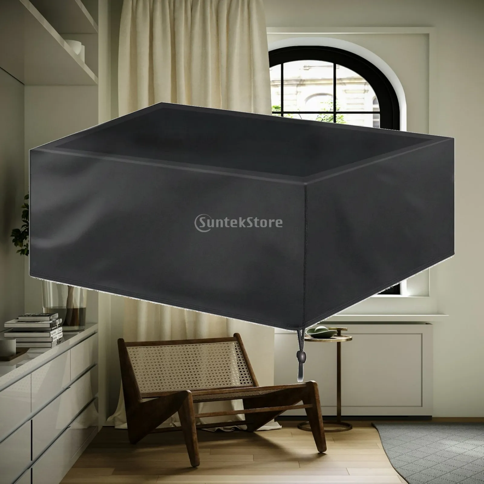 Foosball Table Cover Dustproof Guard Cover with Drawstring Water-Resistant for