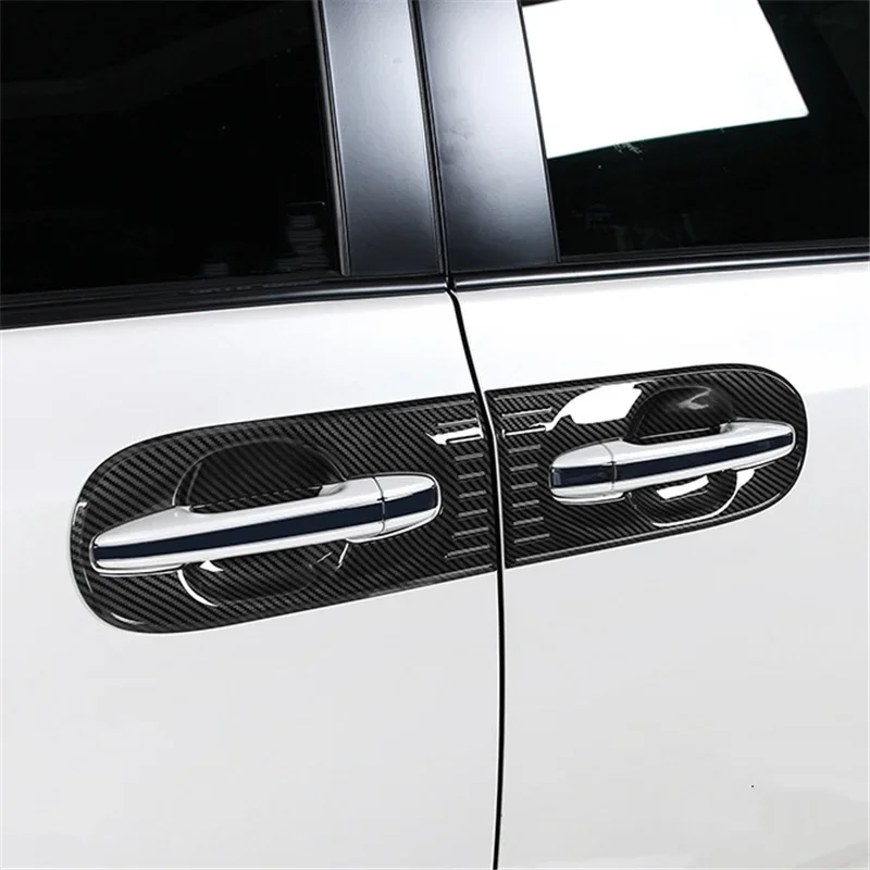 

WELKINRY For Toyota Sienna XL30 3rd Generation 2010-2020 ABS Chrome Outer Car Body Door Cup Bowl Cover Trim