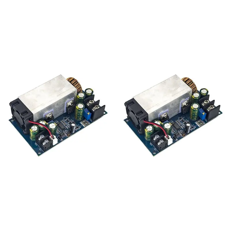 ABZZ-2X 600W 25A CC CV Módulo de fuente de alimentación ajustable Controlador LED DC-DC Módulo regulador convertidor Buck 12-75V a 2,5-60V
