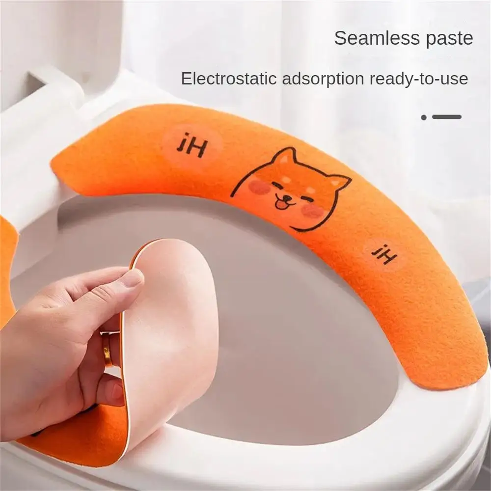 10~40PAIRS Bathroom No Trace Washable Soft Widely Applicable Easy To Carry Health Base Portable Comfortable Reusable Toilet Mat