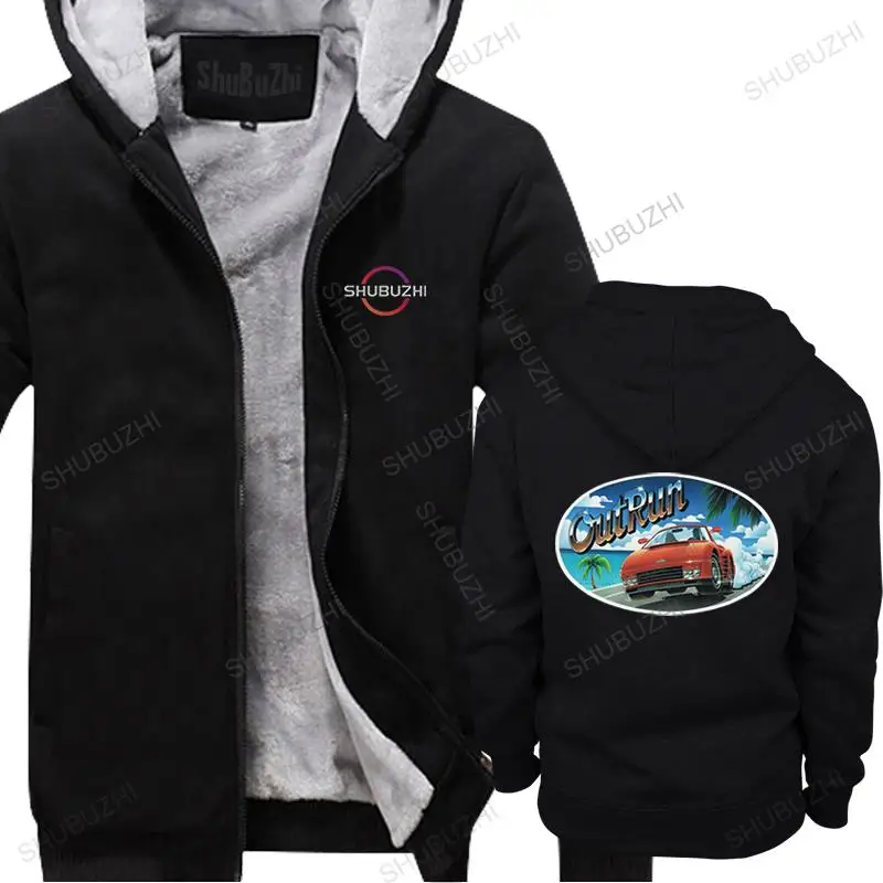 

Unique 80s Out Run for Men fall winter Retro Vintage Arcade Gaming OutRun Pure Cotton fleece Merchandise warm hoody euro size