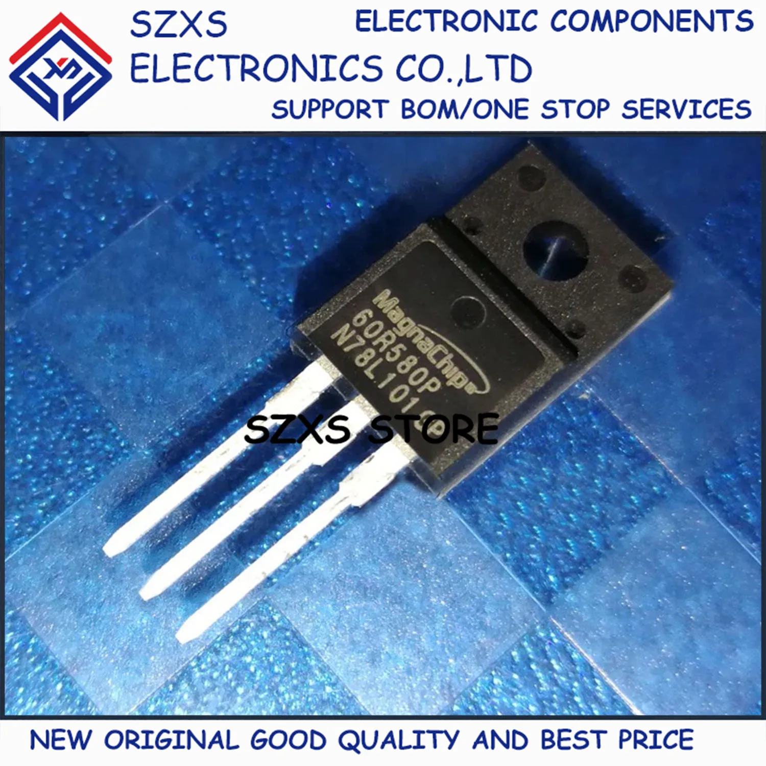 

New Original 10Pcs 60R580P MMF60R580P TO-220F 650V 8A MOSFET Field Effect Transistor In Stock Electronic Components Good Quality