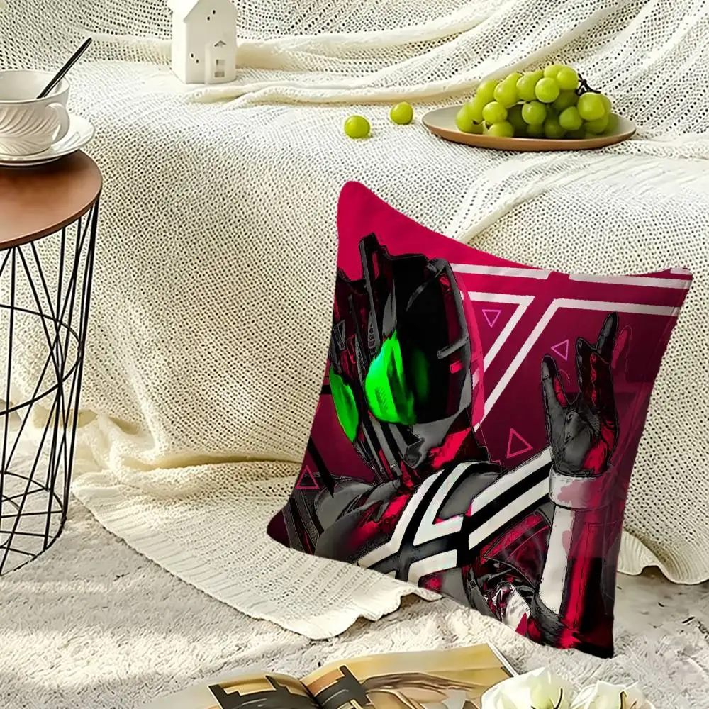 Kamens Riders decade Square Double-Sided printed Pillow Case Bedroom Bedside Pillow Sofa Cushion Cover