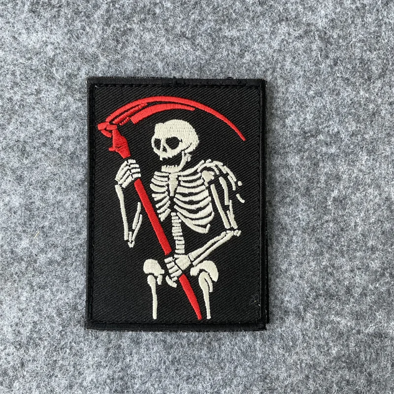 بقع تطريز للملابس ، أنا أحب أفلام الرعب ، خطاف مضحكة وتزين حلقة ، شارة معنويات ، رقعة بانك #2