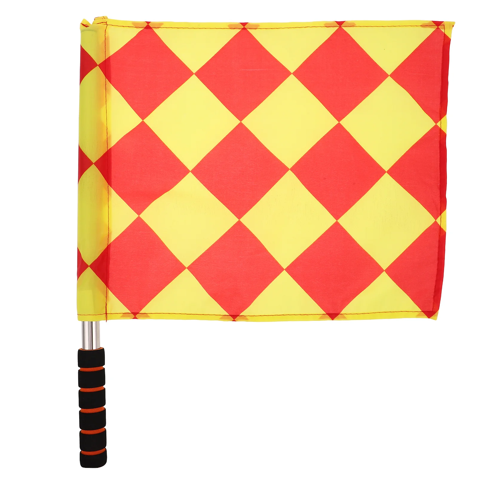 

Sports Referee Flag with Comfortable Grip Lightweight Signal Flag for Soccer Football Competition Training Youth Game Accessory