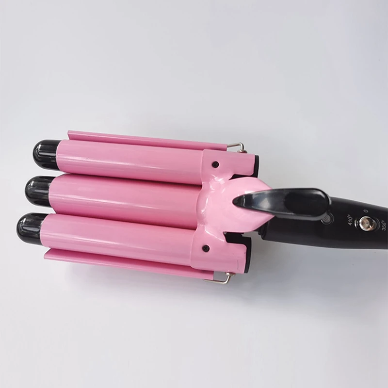 Egg Roll Stick Three Stick Curling Iron Roll Water Ripple Three Tube Electric Cleat Electric Perm Lron