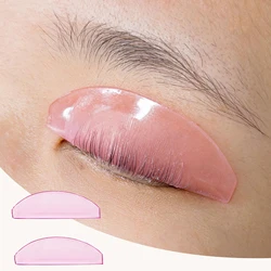 Libeauty 1 Pair Lash Softening Pads Silicone Eyelash Perm Pads Lashes Rods Shield Lifting Eyelash Accessories Makeup Tools