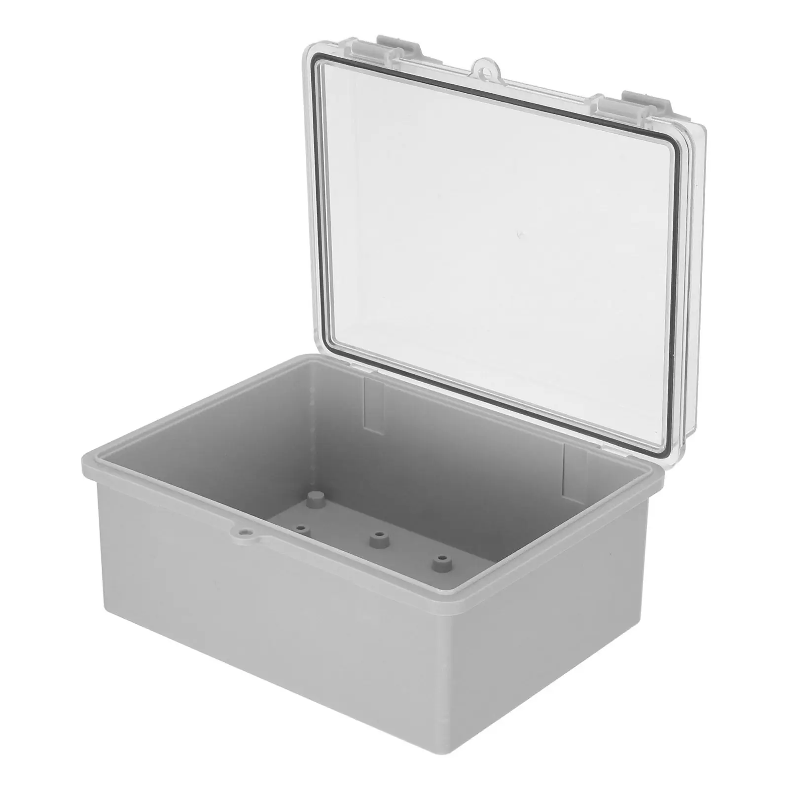 Waterproof Electrical Junction Box Outdoor Plastic Dustproof Project Enclosure Durable Hinged Shell Mounting Plates
